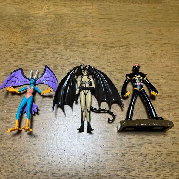 デビルマン シレーヌ デビルマンレディ ハカイダー ミニフィギュア 3体セット キカイダー