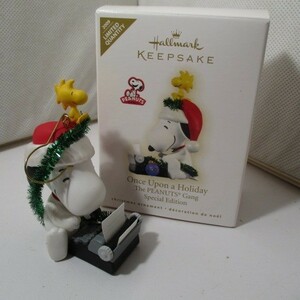 Hallmark オーナメント スヌーピー Literary Ace kg083