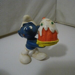  Vintage Smurf PVC фигурка Cake kf723