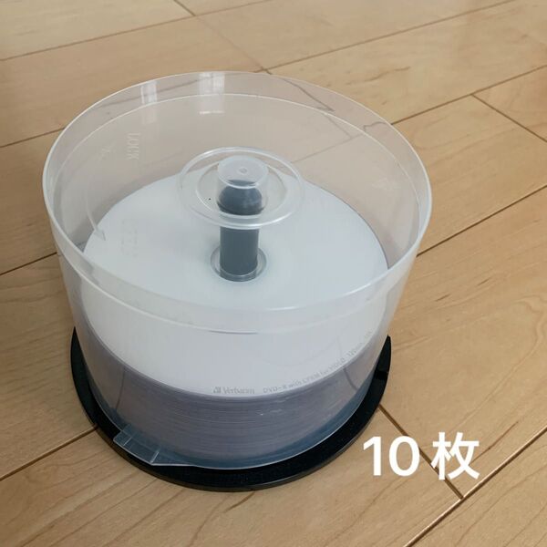 未使用DVD-R10枚 ケース無し