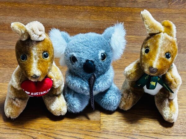 オーストラリア お土産 コアラ カンガルー ぬいぐるみ マスコット 置き物