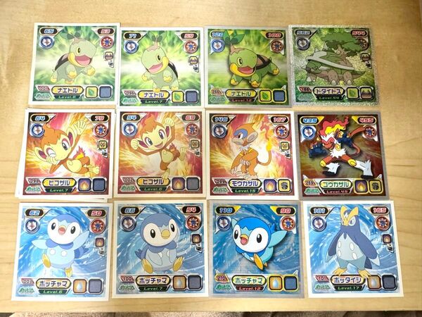 【貴重】ポケモン最強シール烈伝 ポッチャマ ドダイトス など