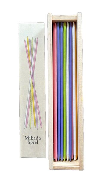 mikado spiel ミカドスピール テーブルスティックゲーム 5色全30本