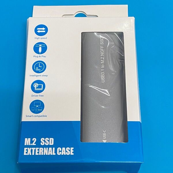 M.2 SATA NGFF SSD エンクロージャケース ポータブル M2 M.2 SSD 外付けケース USB3.1