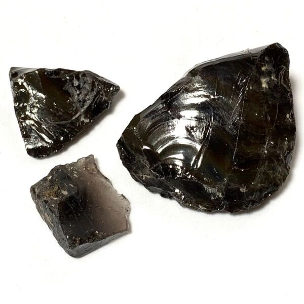 黒曜石 原石 合計72g オブシディアン 天然石 国産鉱物 鉱物
