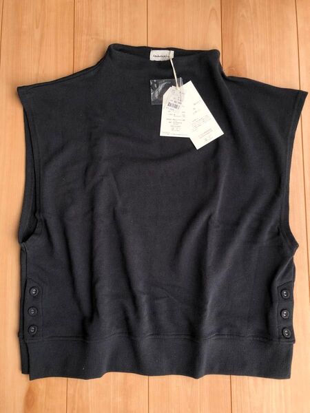 新品 リンネル 綿100%ベスト L