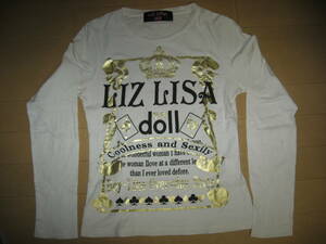 LIZ LISA doll Tシャツ 長袖 白 リズリサ 送195