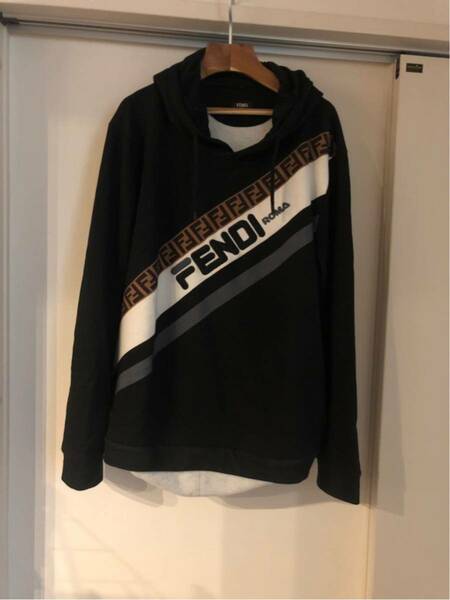 FENDI MANIA ×FILA コラボ 銀座SIX限定 パーカー XXL hoodie rare