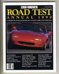 【c5987】ROAD TEST ANNUAL 1990 [CAR AND DRIVER]