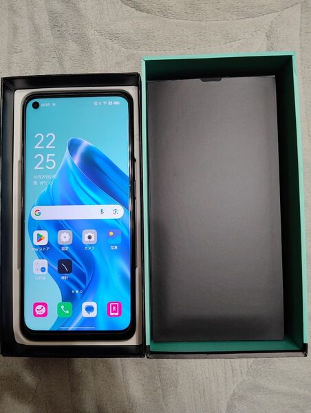 OPPO reno5A ブラック 楽天版 シムフリー 美品
