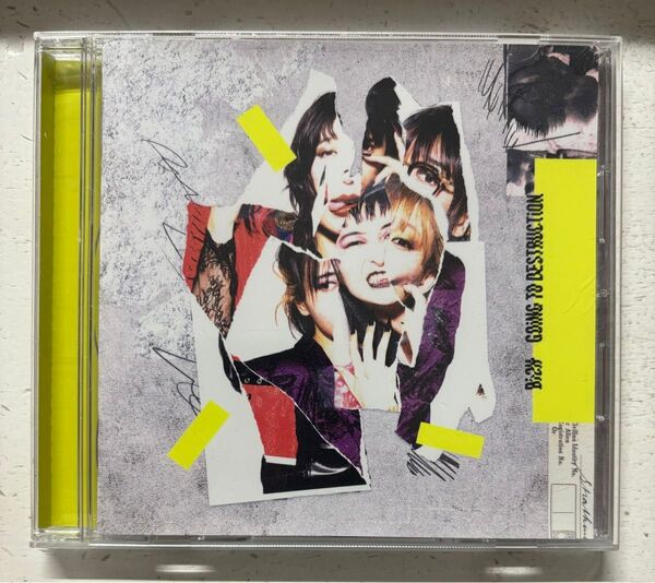 CD盤 (初回仕様/取) 応募シリアル封入 BiSH CD/GOiNG TO DESTRUCTiON 21/8/4発売