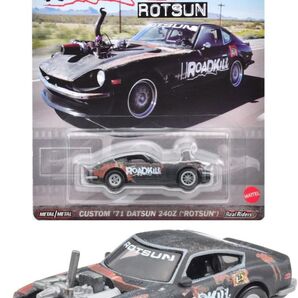 PRE-ORDER ROADKILL ROTSUN - カスタム 71 ダットサン 240Z ロットサン Hot Wheels