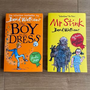 世界的ベストセラー David Walliams Boy in the Dress Mr Stink 2冊セット