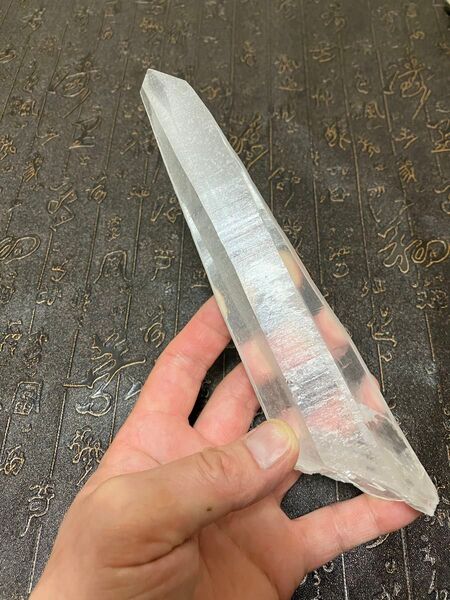 高品質 レムリアンシード クリスタル 450g 約210mm×約62.0mm×約40.5mm ブラジル産
