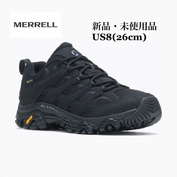 MERRELL メレル MOAB3 モアブ3 GORE-TEX ゴアテックス トリプルブラック メンズ スニーカー