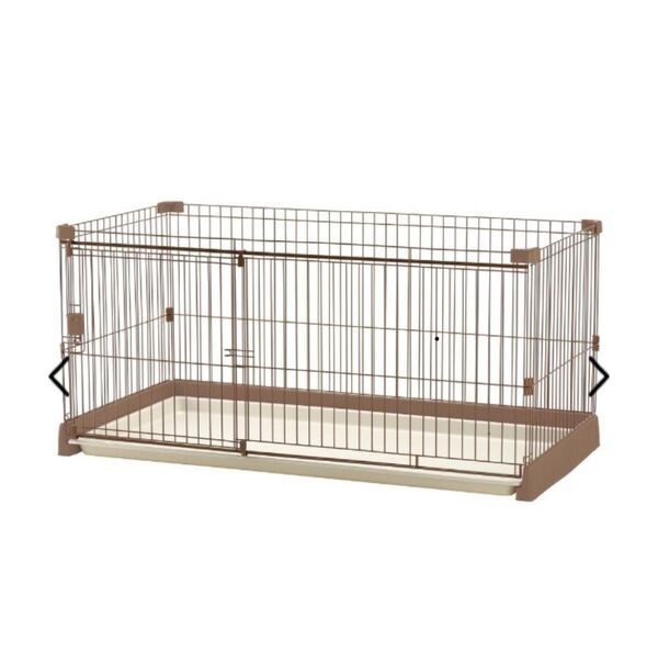新品未使用 リッチェル ペット用お掃除簡単サークル 150×70×78 送料込み 中型犬 小型犬用 ケージ