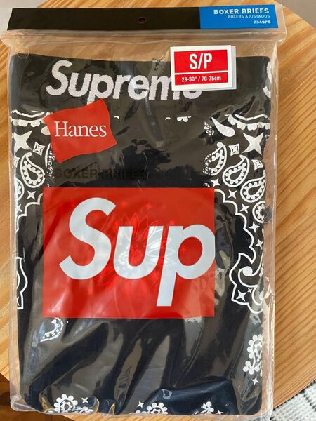 【新品】 Supreme Hanes bandanaBoxerBriefs シュプリーム バンダナ ボクサーパンツ Sサイズ 2枚