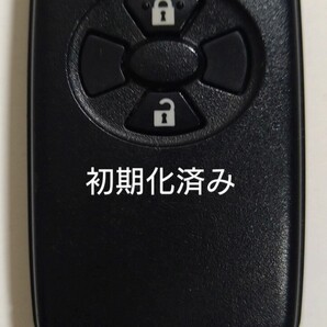 初期化済トヨタ純正スマートキー2ボタン ヴィッツ ラクティス ベルタ カローラ基盤番号271451-0091 新品電池サービス24