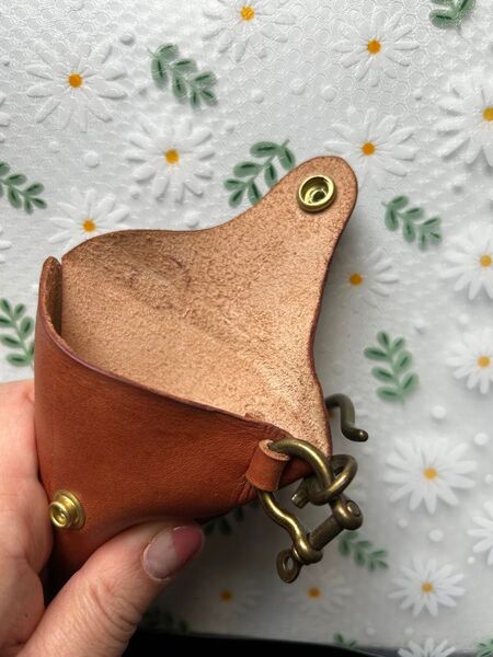 革製 コインケース ハンドメイド