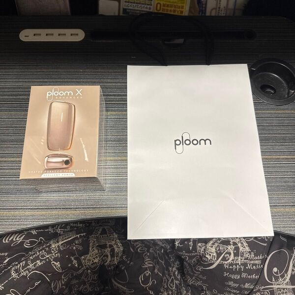 ploom X 本体 シャンパンゴールド【限定色】 + 袋 未開封未登録品