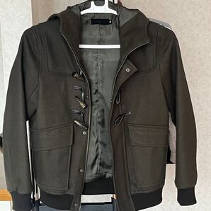 And A アウター コート カーキ