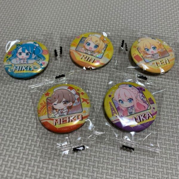 マジカルミライ2024 ガチャガチャ カプセルトイ 缶バッジ あそーと