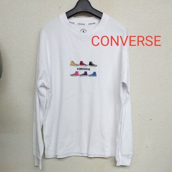 CONVERSE 長袖Tシャツ M