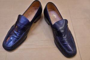  Italy made a.testonia. test -ni leather shoes size 6 approximately 25cm prompt decision 