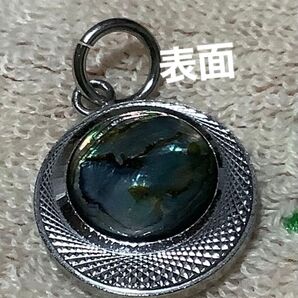 螺鈿細工 ペンダントトップ リバーシブル
