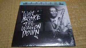 シュリンク付き WENDELL HARRISON 「WAIT BROKE THE WAGON DOWN」 US original盤 1LP BLACK JAZZ MARCUS BELGRAVE レアグルーヴ MURO