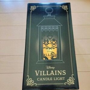 新品 DISNEY ヴィランズ ランタン キャンドルライト