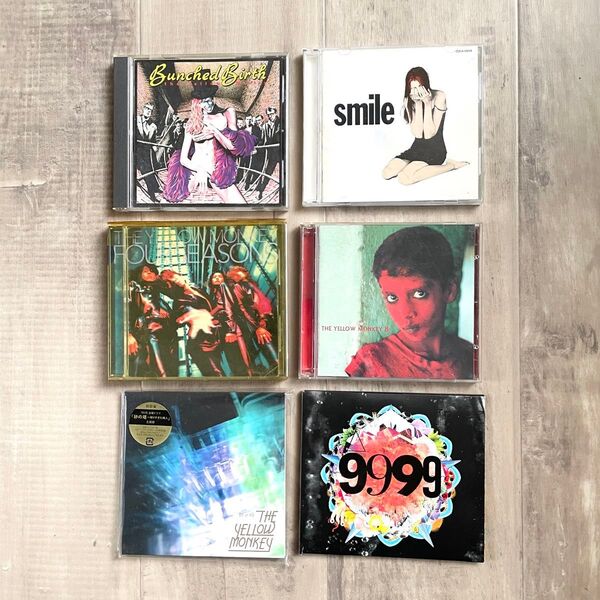 【THE YELLOW MONKEY】ザイエローモンキー CD 6枚セット 邦楽 J-POP ロック 音楽