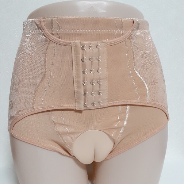 Lサイズ 60~70キロ キャメルトゥパンツ カバーパンツ 女装下着 男の娘 性転換前閉じ ショーツ パンティ コスプレ ガードル 男 矯正 補正