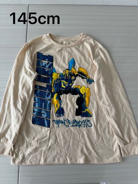 未使用トランスフォーマー 長袖Tシャツ 男の子 バンブルビー ロンT 140cm145cm