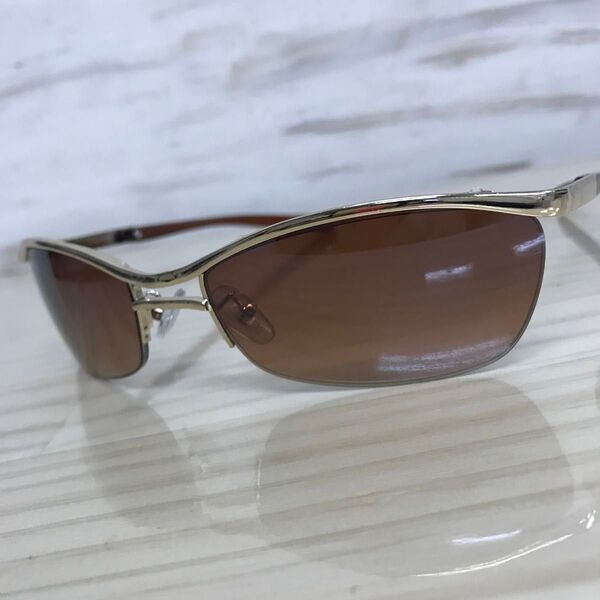 新品 サングラス Vシネ系 UVカット オラオラ系 伊達メガネ 伊達眼鏡 メンズ ちょいワル ちょい悪 ドライブ ブラウン