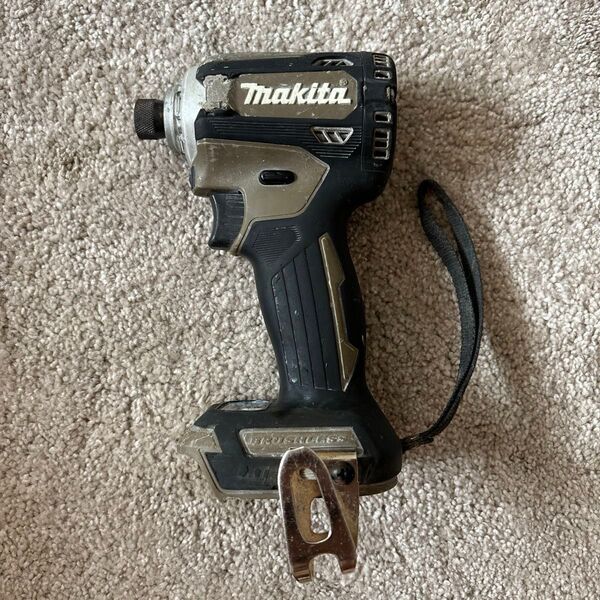 良品 Makita マキタ 18V インパクトドライバー TD171D ブラウン 本体のみ 希少品
