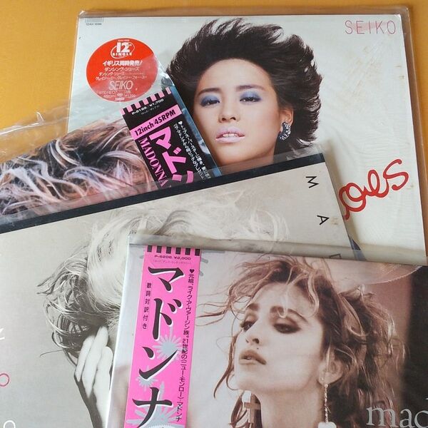 1980年代レコードアルバムマドンナ 松田聖子