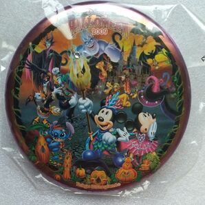 2009ハロウィン ディズニーランド 缶バッチ