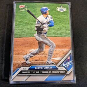 大谷翔平 TOPPS NOW Shohei Ohtani