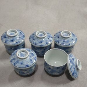 茶碗蒸し 器 5個 未使用 経年保管