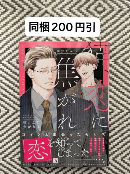 「猫、恋に焦がれる」阿部あかね ※即購入、無言取引OK ※同梱希望は事前確認必要