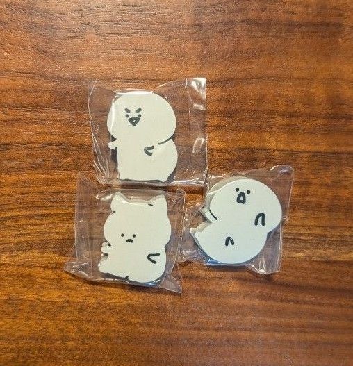 お文具といっしょ お文具さん ダイカット消しゴムコレクション 3つセット