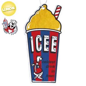 新品 エアフレッシュナー ◆ ICEE CUP YELLOW LEMON ◆ レモンの香り