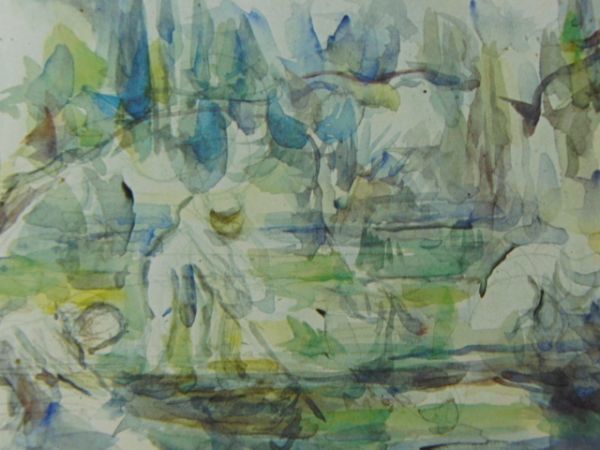 Paul Cézanne, [By boat], From a rare art book, New high-quality frame included, In good condition, free shipping, Painting Oil Painting, Landscape painting, Painting, Oil painting, Nature, Landscape painting