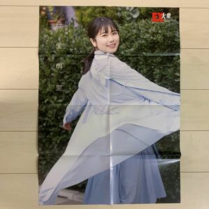 新品 EX大衆 付録 日向坂46 齊藤京子 ＆ 柿崎芽実 丹生明里 両面ポスター (TORA) 両面 リバーシブル ポスター