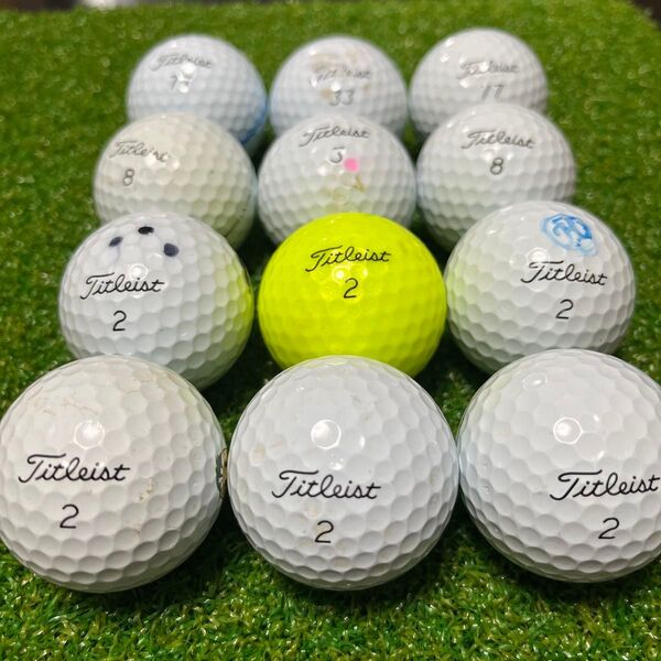 タイトリスト Titleist PRO V1 ロストボール 12ヶ