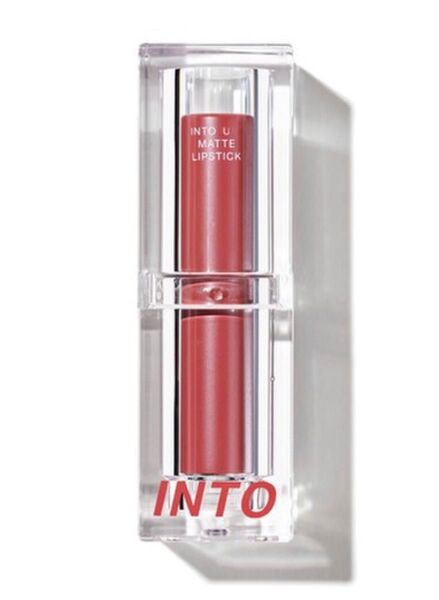 【期間限定値下げ】INTO U イントゥユゥ フェザーマットリップスティック S05 木漏れ日15時の空
