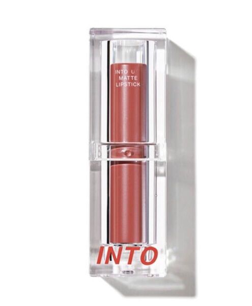 【期間限定値下げ】INTO U イントゥユゥ フェザーマットリップスティック S06 夜明け前4時の空