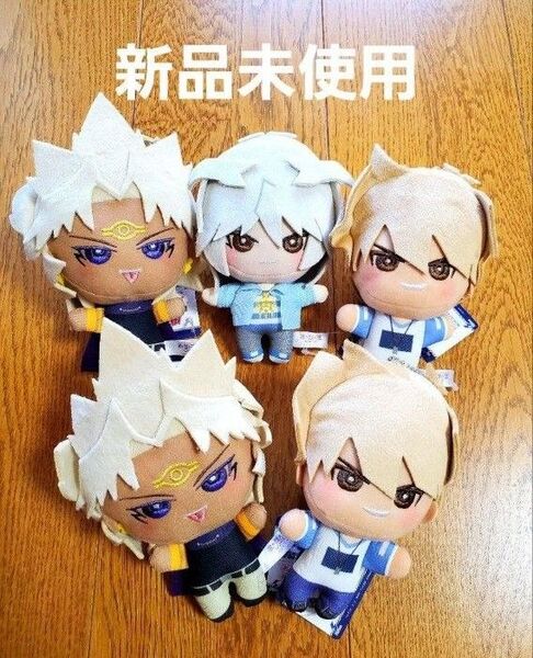 遊戯王 デュエルモンスターズ みにコレ ぬいぐるみ マスコット 城之内克也 獏良了 闇マリク 5体セット