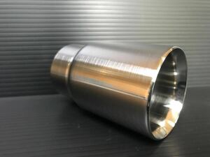  one-off muffler work for single 2 -ply structure muffler exit outer diameter 60.5φW inside diameter 50.8φS